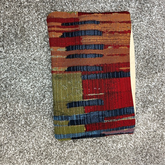 Liora Manne Marina Indoor/Outdoor Colorful Rectangular Throw Pillow 12”x18” - Picture 2 of 5